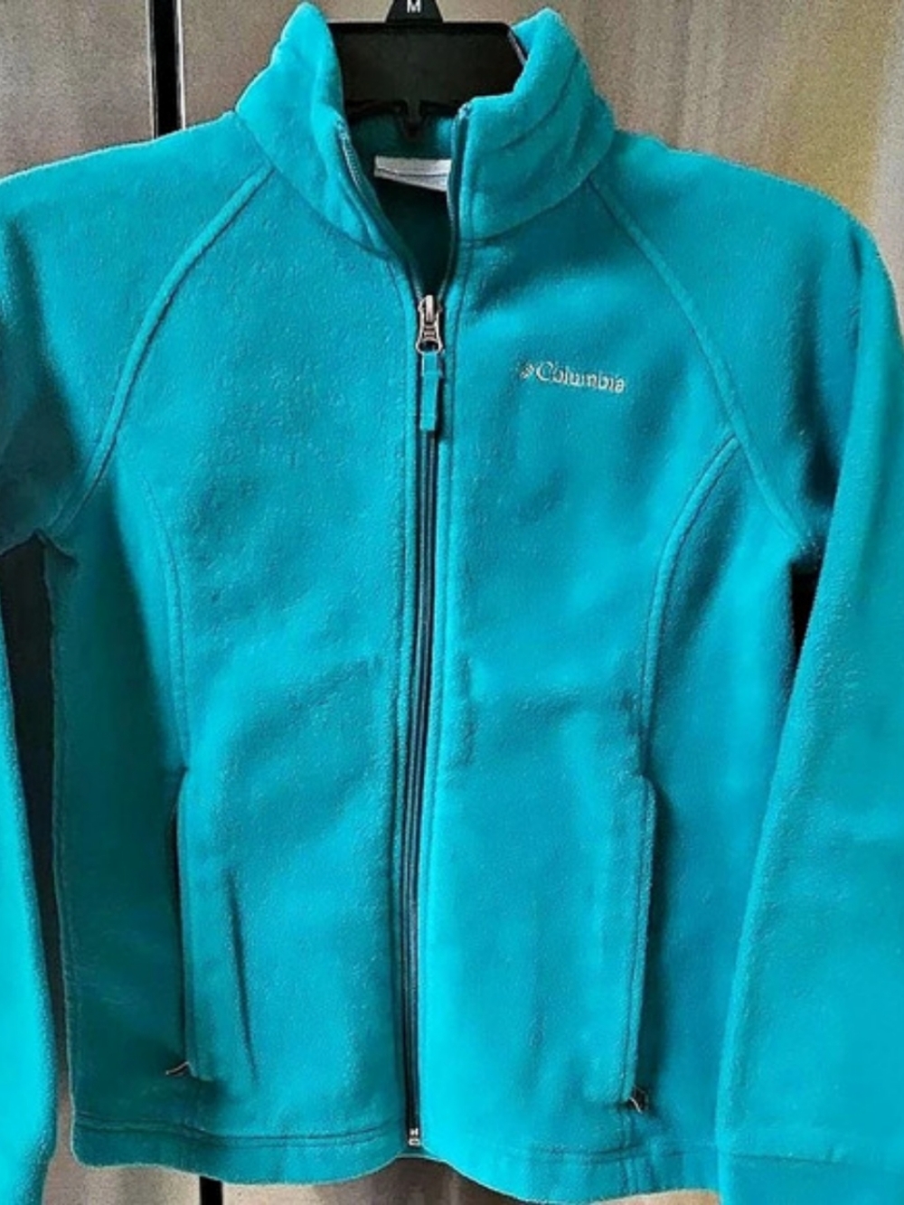 Columbia Benton Springs Full Zip Fleece Blue Medium